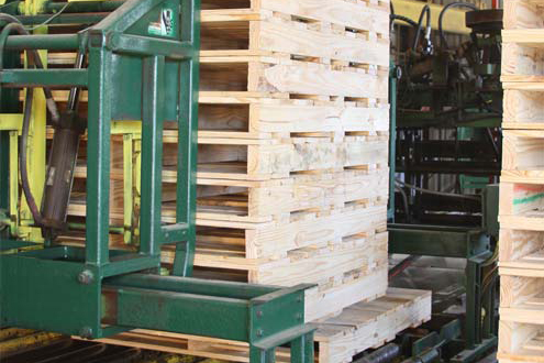 Columbia pallets - Machine Built Pallets